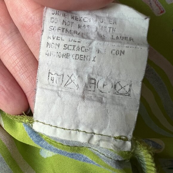 Vintage Novelty Shoe Print Button Up Blouse Oversized Top Hawaiian Shirt 90s Y2K - Picture 5 of 7